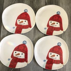 Target Wondershop Winter Snowman Holiday Plates ☃️